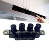 Convenient Piano Type Pushbutton Switch User Friendly Pushbutton Switch Metal Key Switch Perfect for Kitchen Appliances