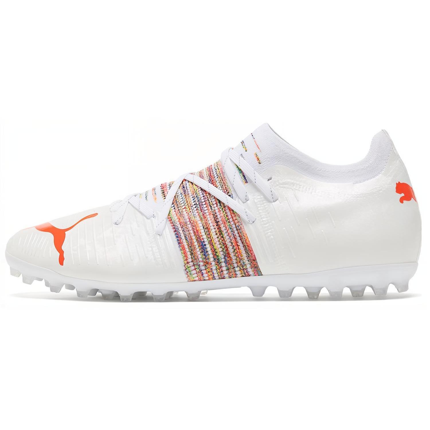 PUMA Future Z 2.1 Mg Short Nails Soccer Shoes White Men s 106380-02 EU 44.5