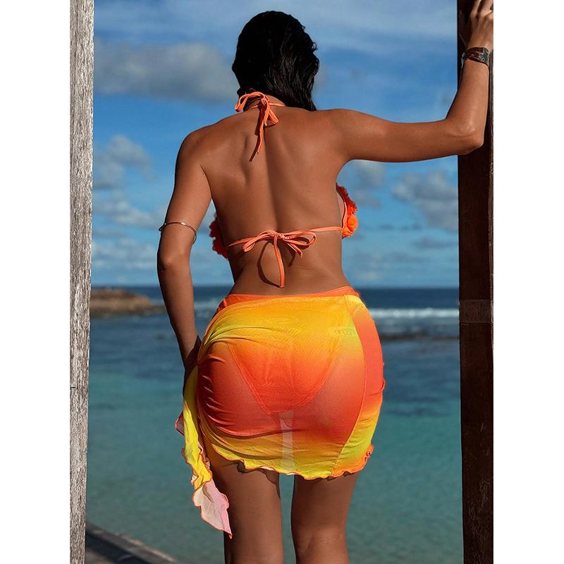 Micro Bikini 3 Packs Bikini Set Tie Dye Badeanzug Weibliche Bademode Für Frauen Badeanzüge Badeanzüge Beachwear Biquini