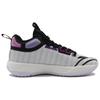 Anta Men Professional Basketball Shoes White Purple Pink Green 112241112-1