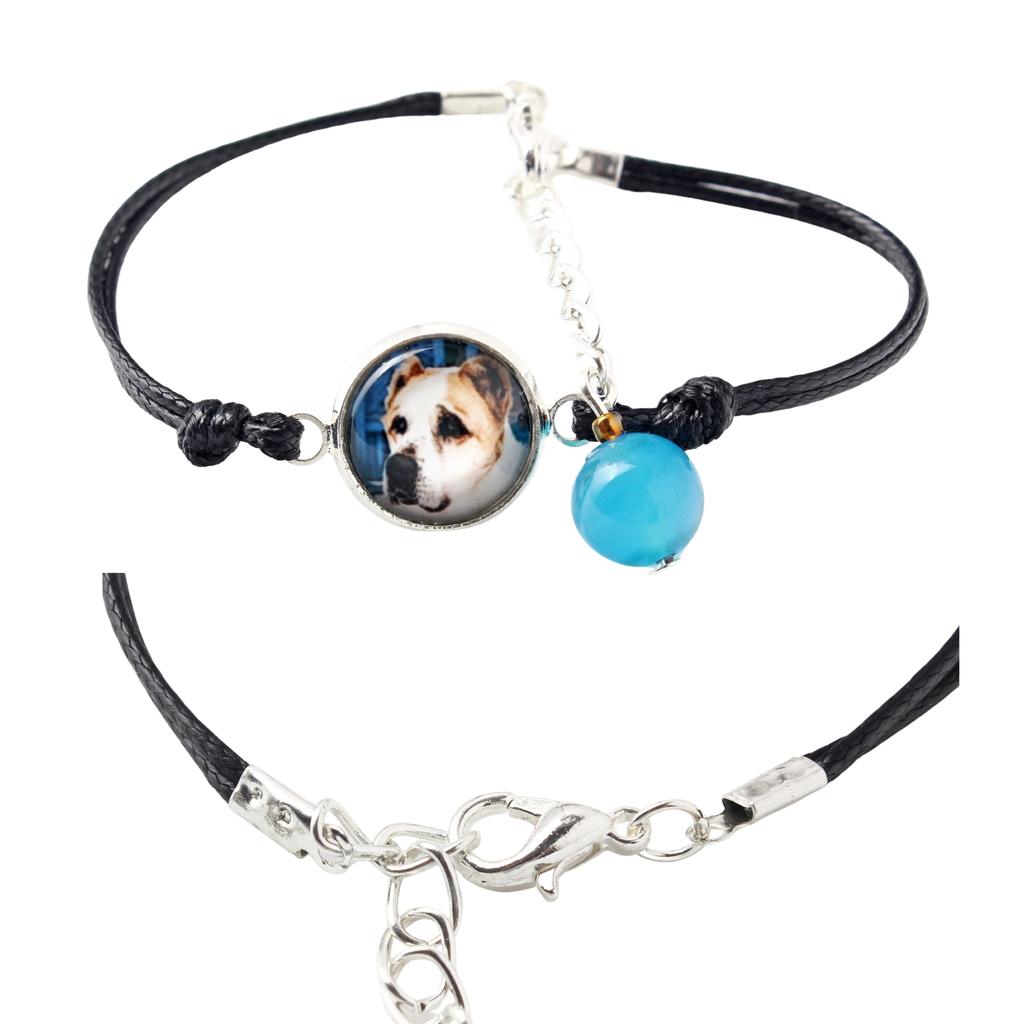 Central Asian Shepherd Dog – Bracelet in a box with your photo, feminine jewelry | Art-Dog
