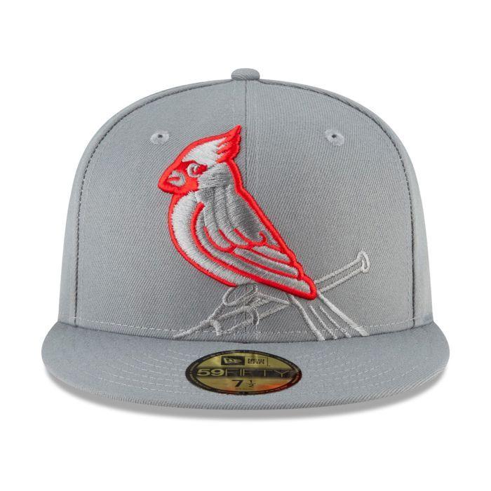 New Era 59Fifty Fitted Cap - STORM GREY MLB Cooperstown Team