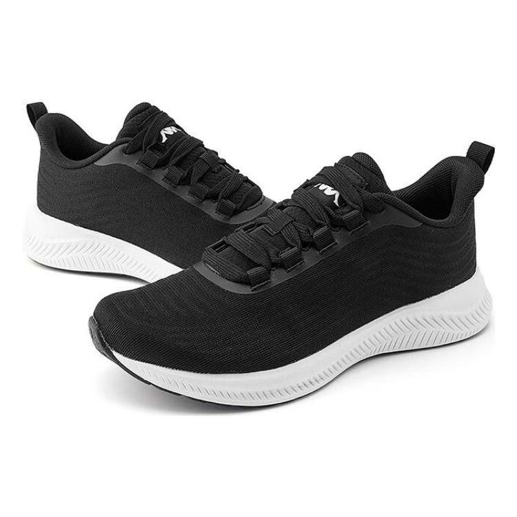 Kappa Lightweight Sports Non-Slip Wear-Resistant Low-Top Running Shoes Unisex sneaker Black K0DY5MQ14-990