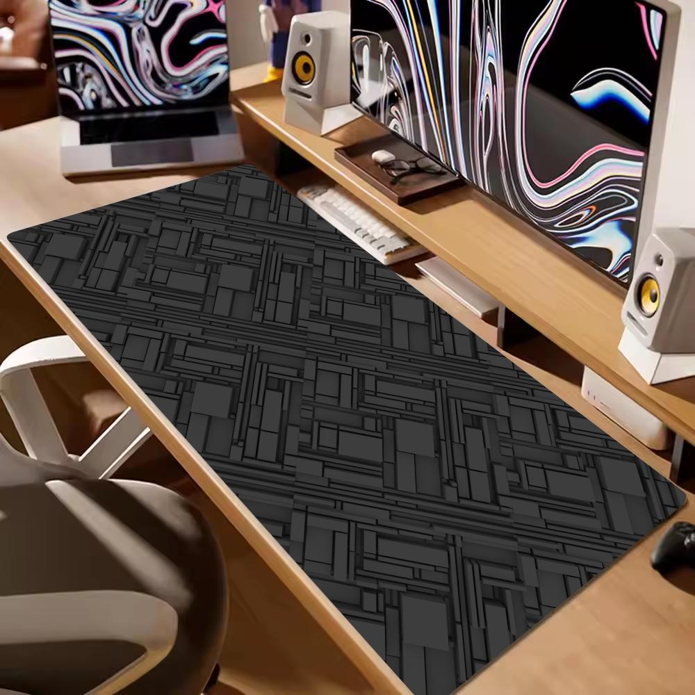 Spatial Graphics Mouse Pad Computer Accessories Office Game Table Mats Rubber Anti-slip Gaming Keyboard Mousepads XXL Desk Pads