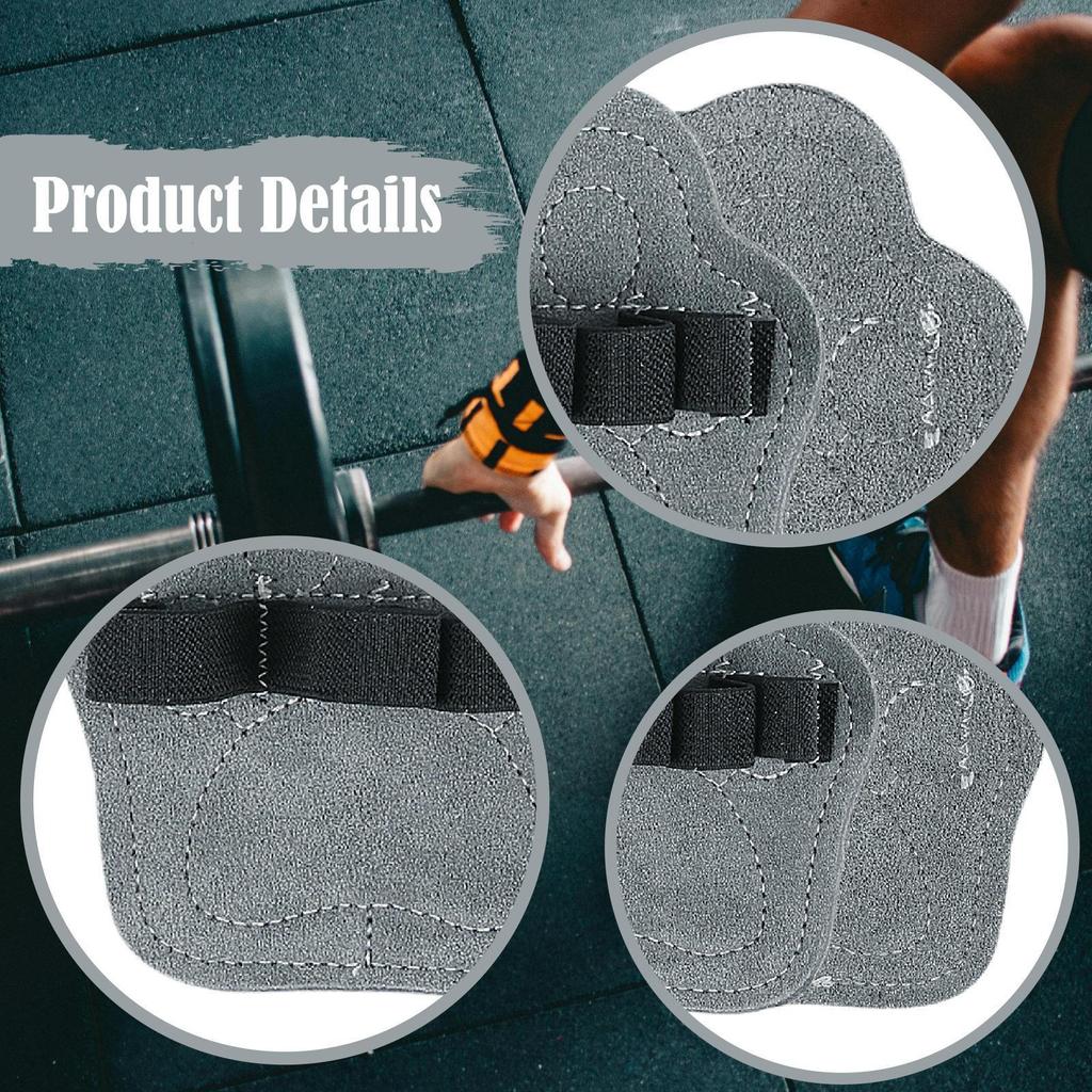 2 Pack Breathable Comfortable Palm Protector Pads for Dumbbells And Barbells