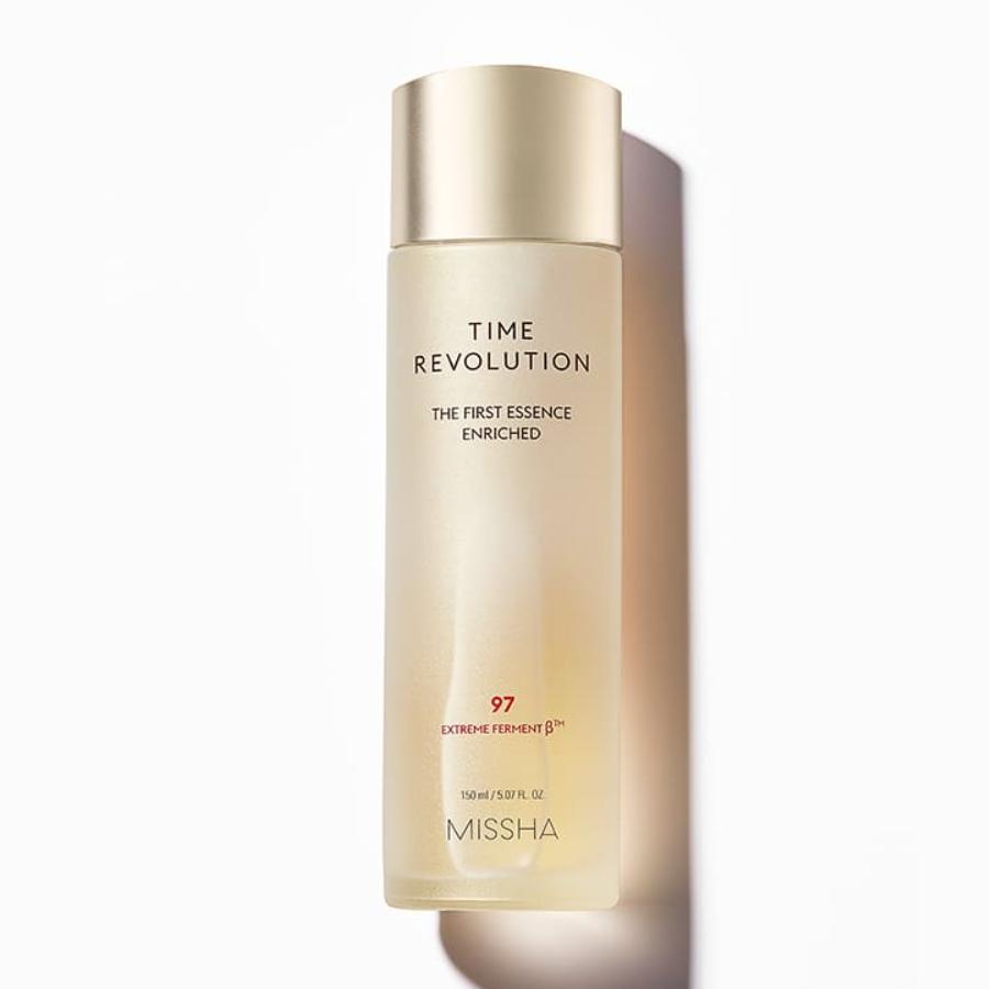 MISSHA Time Revolution The First Essence Enriched 150ml Esencia Iluminadora Hidratante para Piel Seca