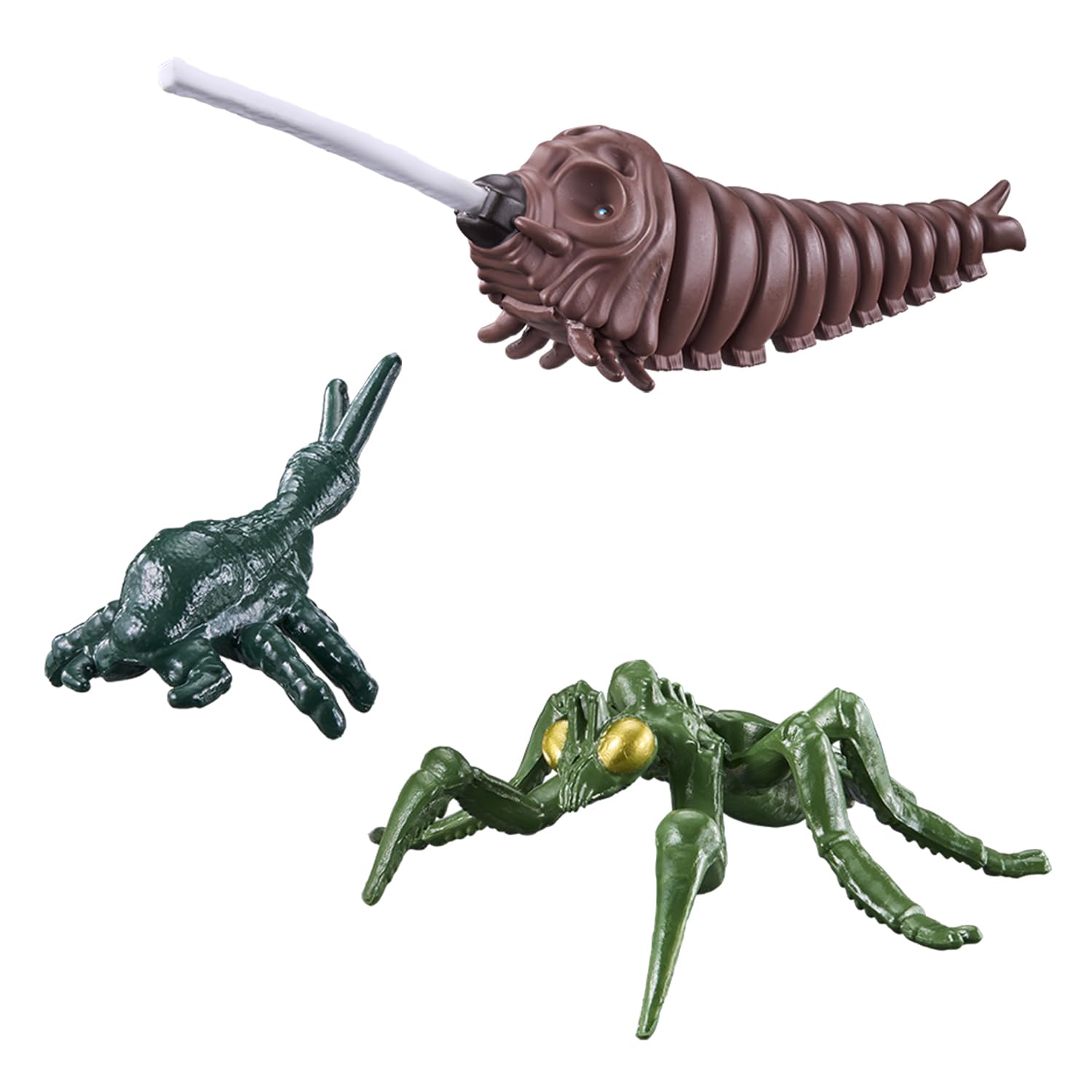Bandai Godzilla Burst Mothra Larva Kamakiras Shokkiras Set