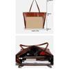 Large Bag Women's Shoulder Bag Commuter Tote Bag Cowhide Portable Large-capacity Women's Bag