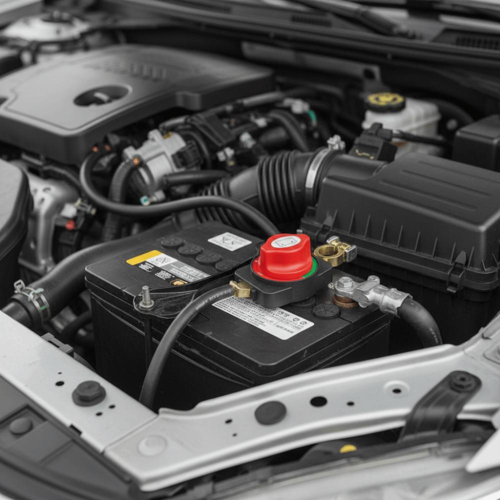 12-24V Battery Cut Off Switch Negative Terminal Car Power Switch Isolator  Vehicle Application