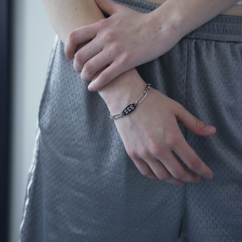 

trimarch 333 Chain Bracelet / Silver FREE