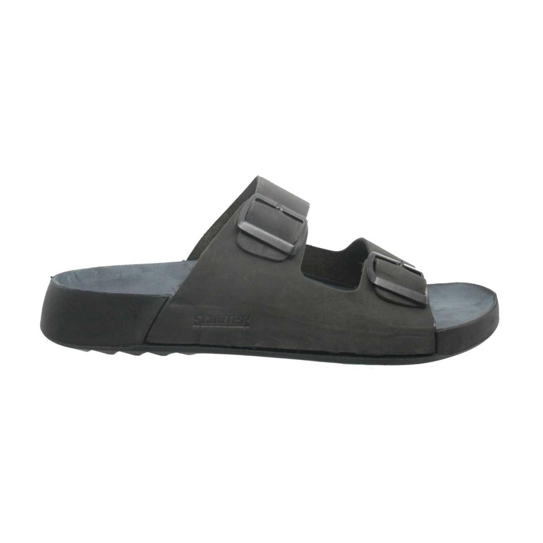 

Asphalt Leather Men s Daily Anatomic Slippers M7013NA
