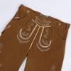 Oktoberfest Bavarian Men's Lederhosen with Suspenders