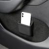 Car Storage Box Pocket Center Console Organizer Door Side Storage Box Pocket, Card Coin Container Case- for