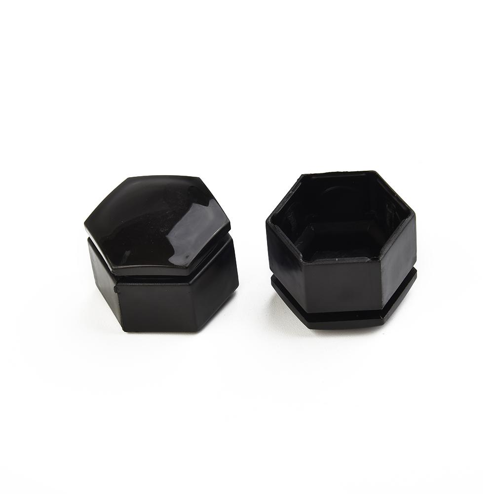 20PCS 22mm Car Wheel Nut Bolt Covers ABS Cap Extraction Puller Tool Black For Sport Insignia Car Accessories