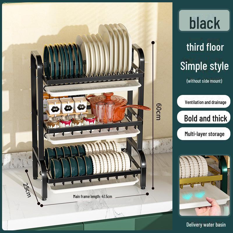 Многофункциональная полка для хранения посуды на кухонной мойке 4189₽