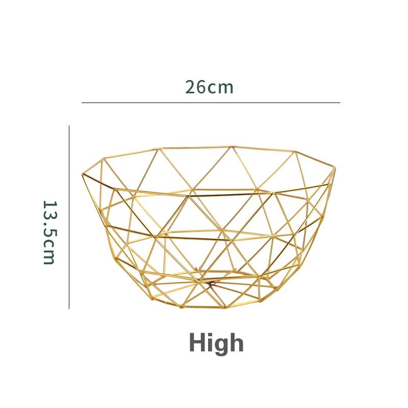 Bol cu fructe suport pentru tort Farfurii veselă Vase Farfurie pentru gustări Coș cu fructe din fier Farfurie creativă pentru fructe Coș de depozitare pentru gustări și bomboane