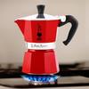 Cafetière Moka Express 6t Rouge Alu