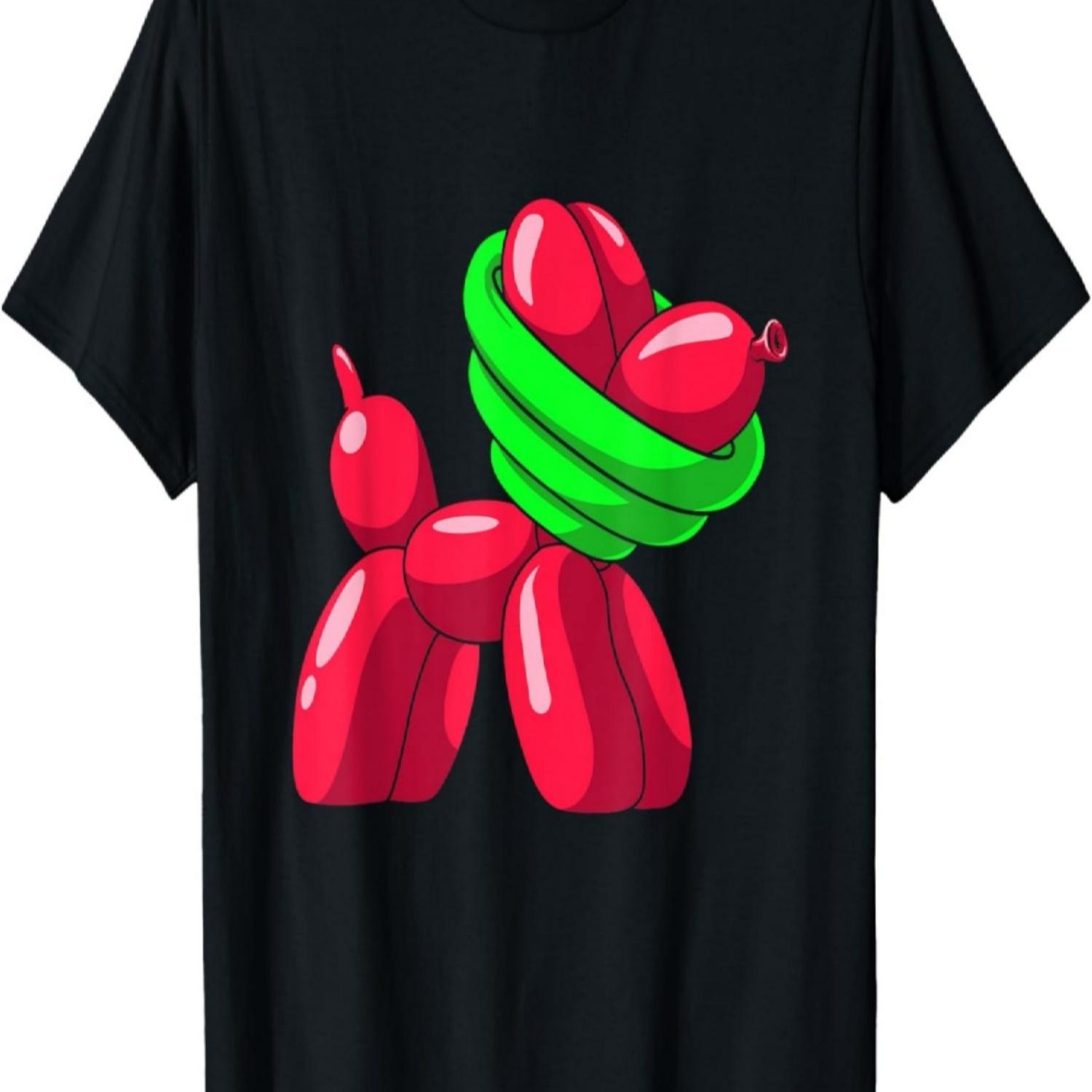 Twister Clothing Animal Balloon Dog Balloon Artist Dog Lover T-Shirt S чёрный