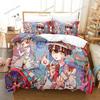 3D Print Duvet Cover Toilet-bound Hanako-kun Pattern Quilt Covers for Children Single Twin Queen King Bedding Set Home Textile36