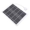 Solar Panel 3W 5V High Efficiency Multi Purpose USB Solar Panel Charger for Mobile Phone Tablet