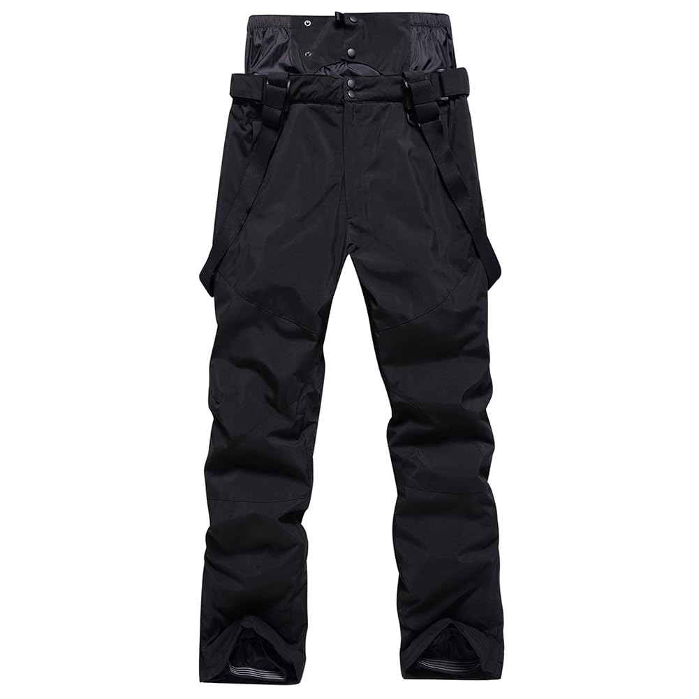 HOTIAN Snowboard and Ski Wear Water Resistant 13 5 Sizes Cold Jacket and Pants Men's Set, (10,000mm), Colors, (M-3XL), Water-Repellent, Weather,