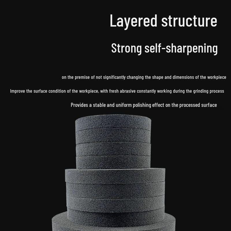 Nylon Fiber Metal Grinding & Stainless Steel Polishing Wheel - Sizes 150/200/250/300