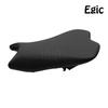Black Leather Seat Cushion for Ninja Kawasaki ZX6R 636 (2009-2018)