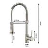 TLXT Kitchen Rotatable Hot & Cold Spring Faucet