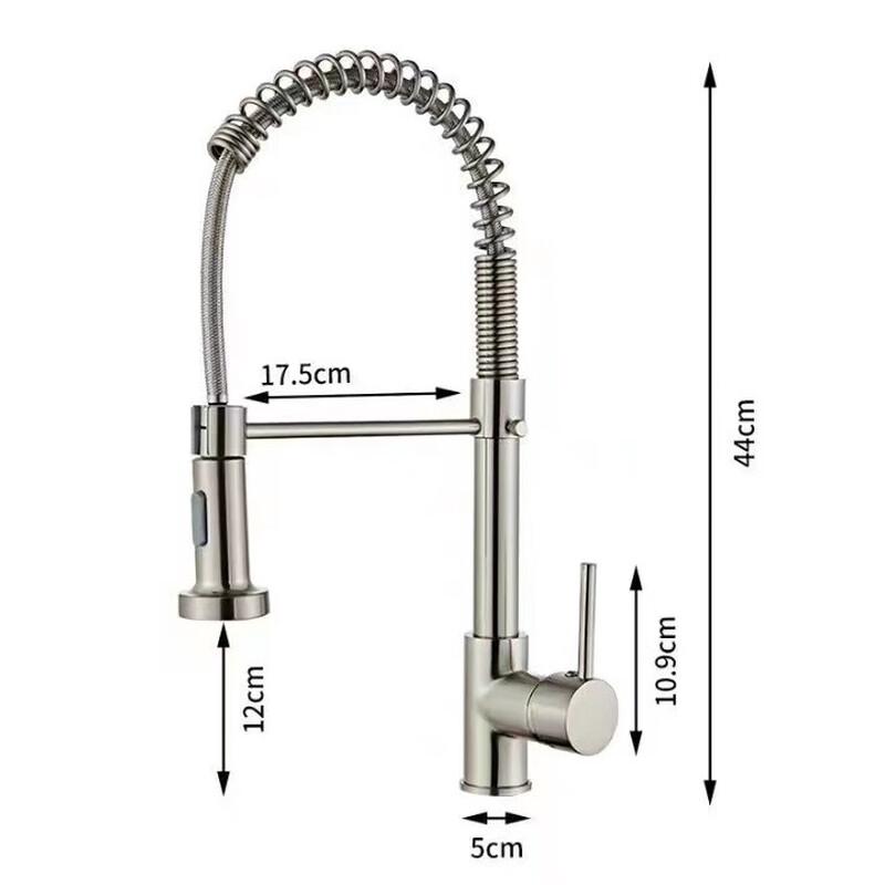 TLXT Kitchen Rotatable Hot & Cold Spring Faucet