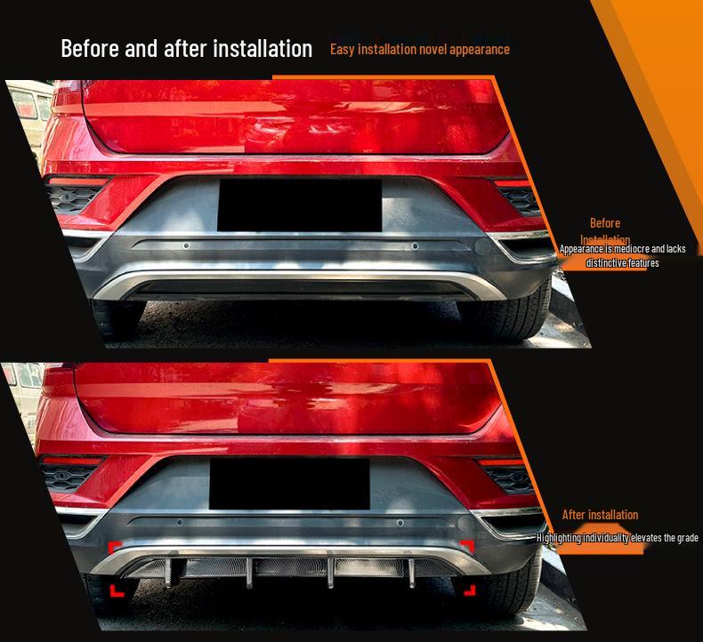 Volkswagen T-Roc Rear Lip Spoiler (2018-2022) – Exterior Modification Accessory