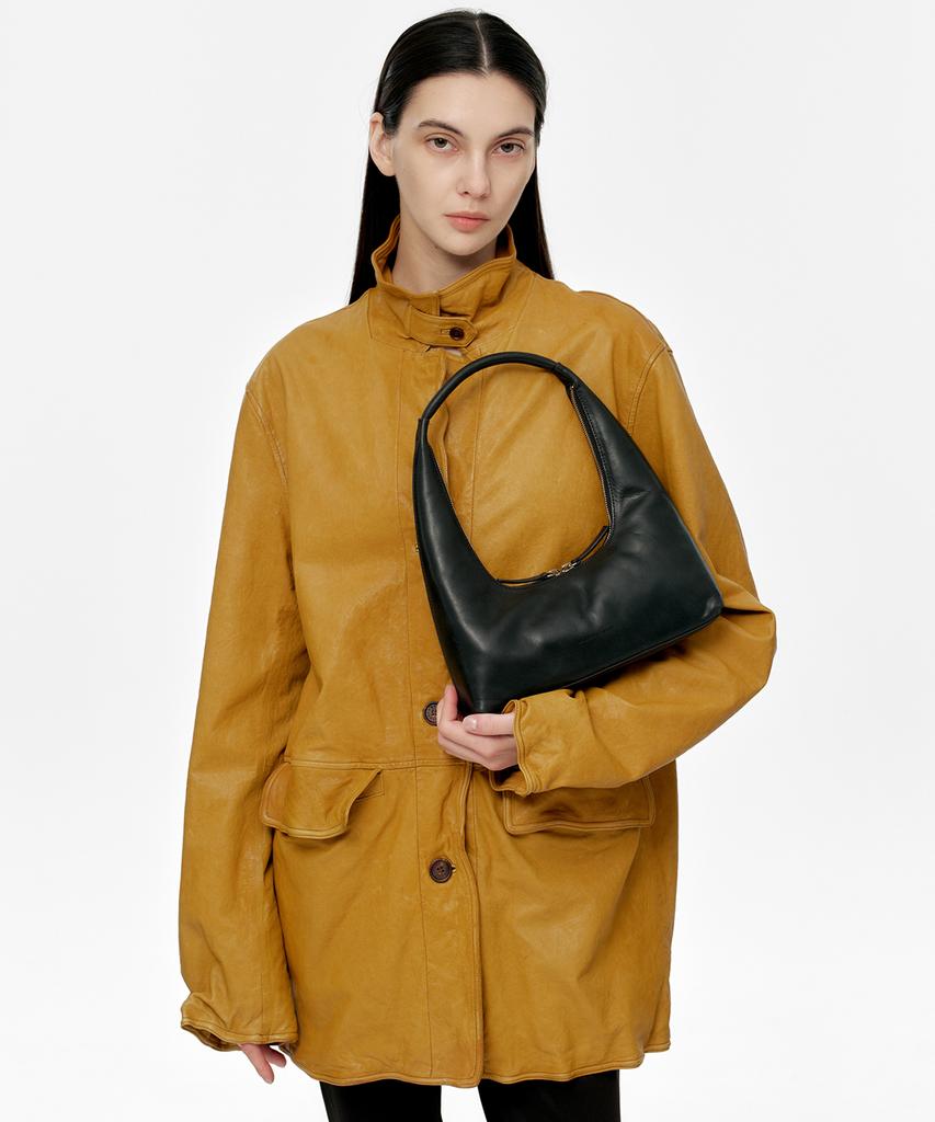 Margesherwood Hobo Shoulder_Black Pull-Up