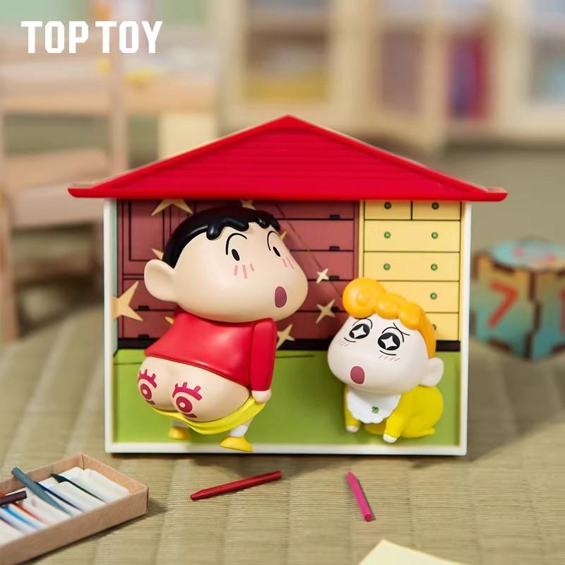 TOP TOY Crayon Shinchan Nohara Family Series Anime Refrigerator Magnet Figure Cute Children's Toy Birthday Gift