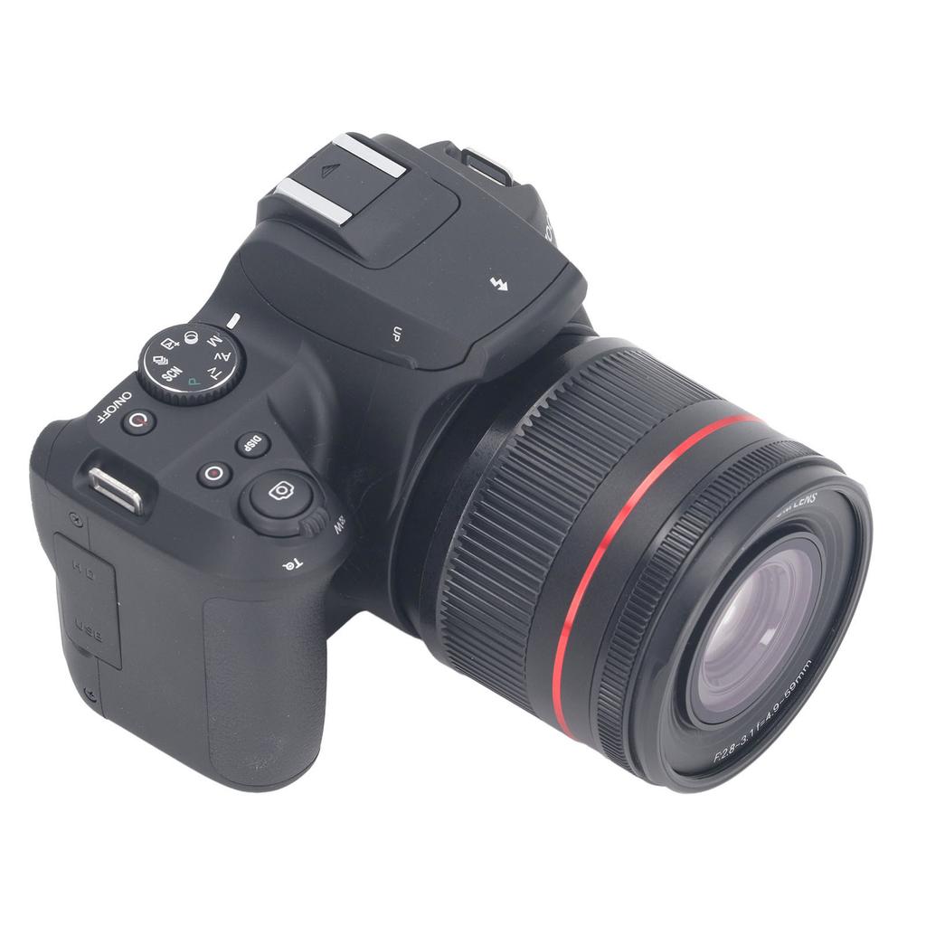 4K digitální fotoaparát 64MP 3palcový 180° výklopný displej 12x zoom stabilizace obrazu WIFI Vloggingová kamera pro turistiku
