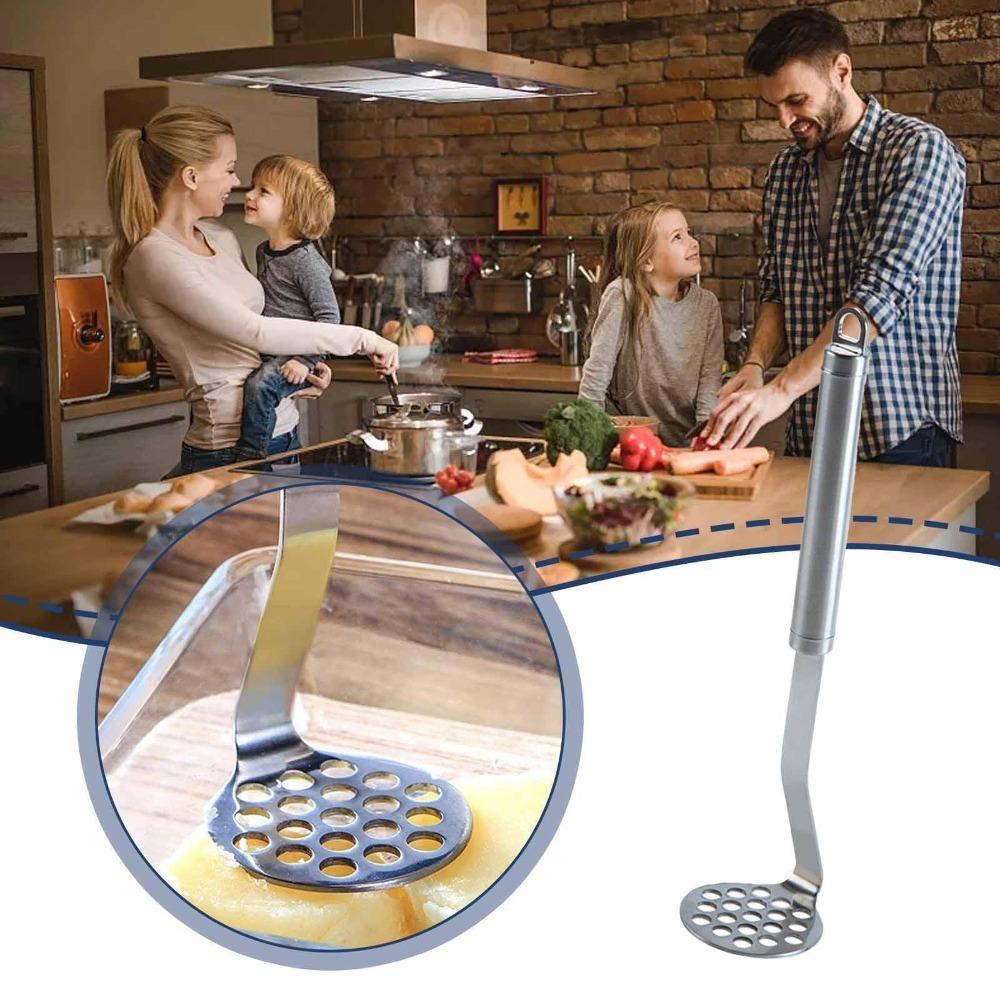 Kitchen Utensils Salad Potato Vegetable Masher Multifunctional Potato Press Mashed Potato