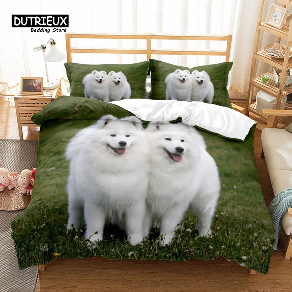 

Soft And Comfortable Stylish Pattern Duvet Cover Set With Duvet Cover And Pillowcases King Queen Twin Sizes For All Ages EU single(135x200cm)