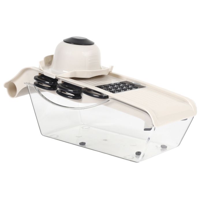MANDOLINE AVEC RESERVOIR 5 ACCESSOIRES
