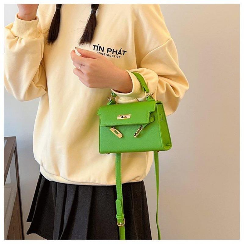 Popular Solid Color Women's Bags Hundred Crossbody Bags Premium Sense Handbags Female