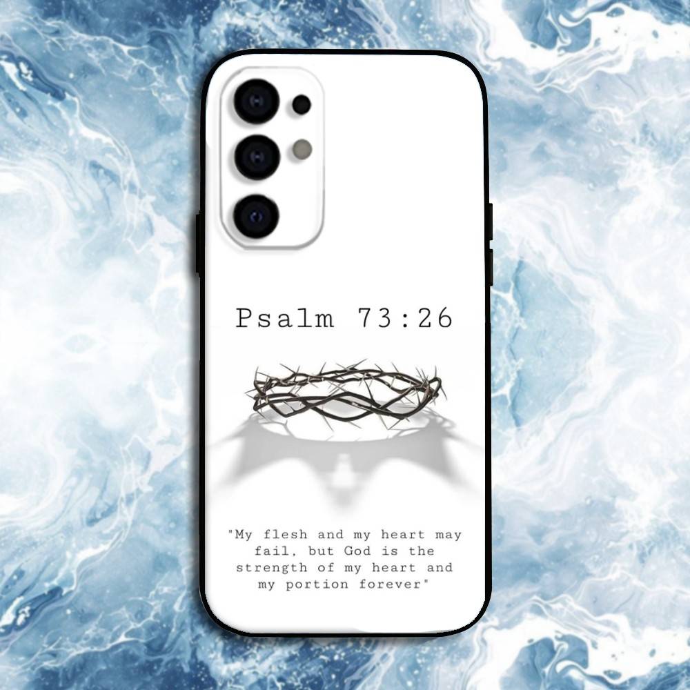 

Isaiah Jeremiah Psalm Jesus Bible Phone Case For Samsung S25,S24,S23,S22,S21,S20,Plus,Fe,Lite,Others Black Cover Samsung S10plus