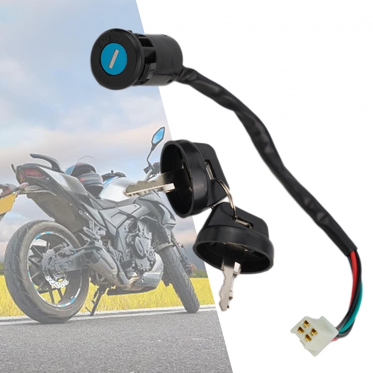

Switch 50-250CC Start Ignition Switch Black Door Lock Motocross ATV Accessories