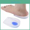 1pair Cushion Gel Heel Cups Pain Relief Pads For Plantar Fasciitis Bone Spur Medical Material Unisex