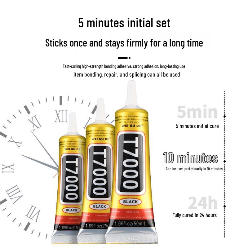 Li Lang T7000 Black Soft Screen Repair Adhesive