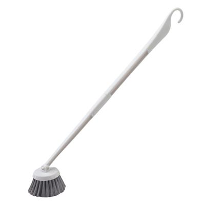 Sanwa Brush Bath Brush with Less Water Splashing Long Type Made In Japan Bathroom Bathtub Floor Ceiling Joint Brush Bath Cleaning Joint Angle
