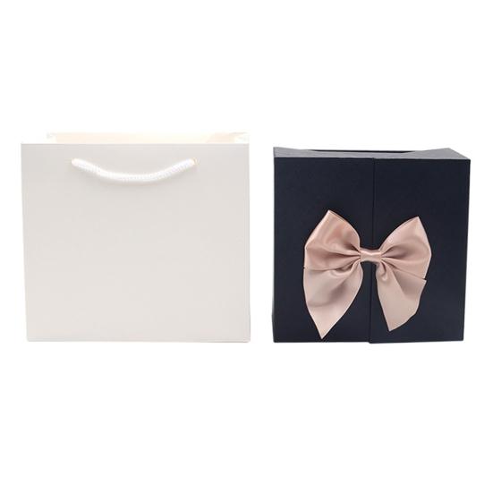 Gift Box Exquisite Workmanship East to Use Cardboard Artificial Rose Flower Jewelry Holder Valentine's Day Accessories