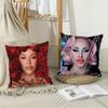 Singer Doja Cat Vie Pillow Case Home Decoration Cushion Cover Suitable For Office Sofa Bedroom Car