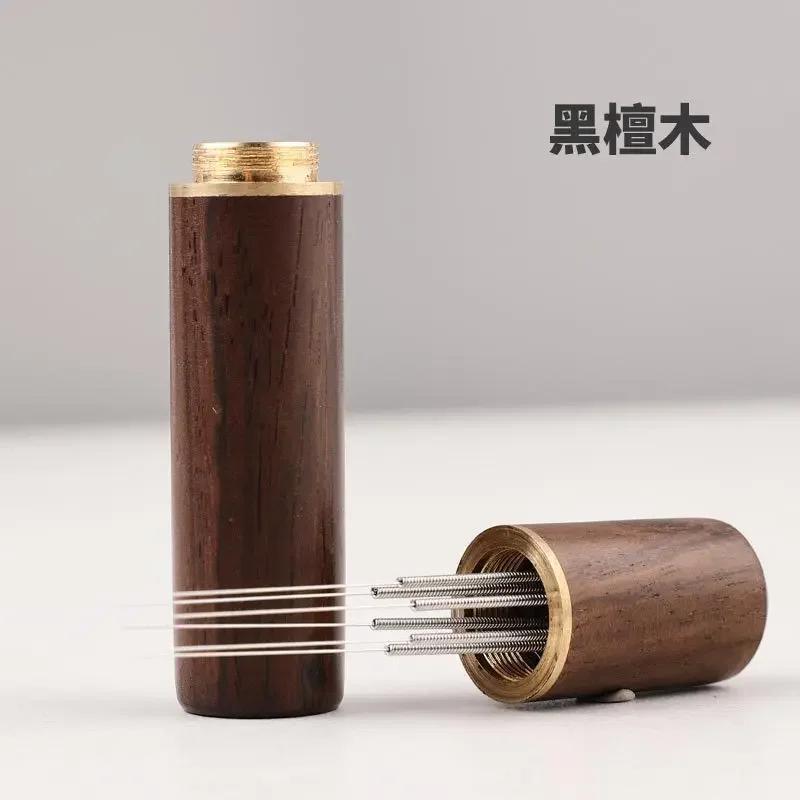 

58,5 мм Профессиональный темпер для эспрессо Набор для распределения и выравнивания кофе из нержавеющей стали с инструментом для перемешивания Наборы для кофе Кофейный набор