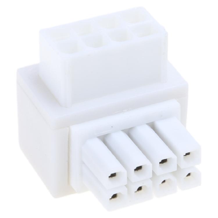 8Pin Graphics Video Card Connector 90 Degree Adapter 8Pin Female to 8Pin Male Mainboard CPU Power Steering Connector