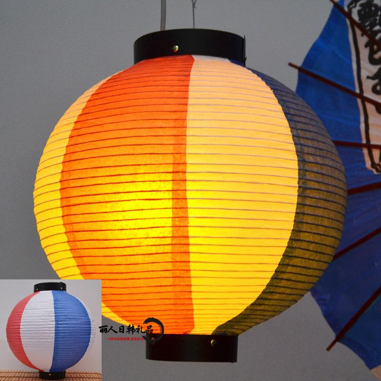 Japanese Sushi Paper Lantern, Korean Cuisine Sashimi Restaurant Advertising Decor