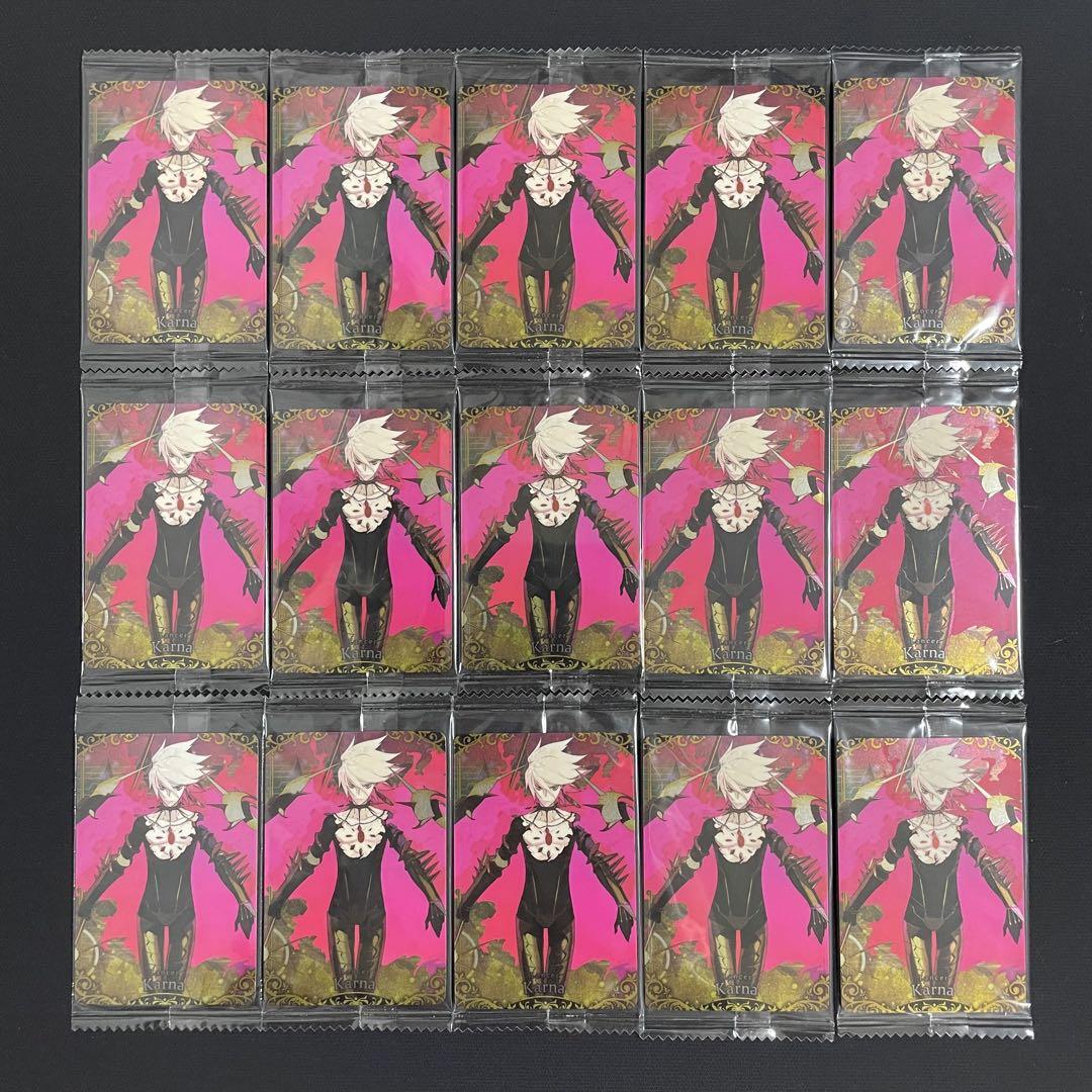 

[Б/У] Fate FGO Вафельная карточка R15 Карна