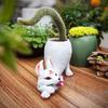 Nine-tailed Fox Flower Pot Indoor Outdoor Resin Planter Pot Home Balcony Garden