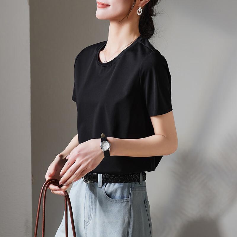 SOFSIL Women's Solid Short Sleeve T-shirt